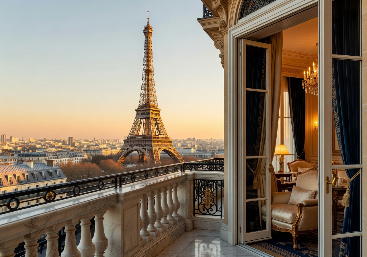 Shangri-La Hotel Paris Eiffel Tower View